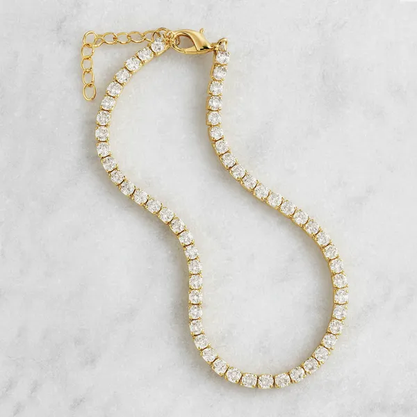 18K_Gold_Plated_Tennis_Bracelet__for_Women