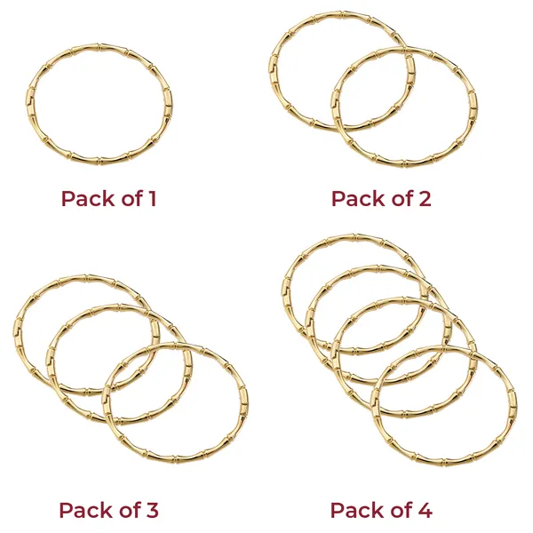 18K_Gold_Plated_Bamboo_Bracelet
