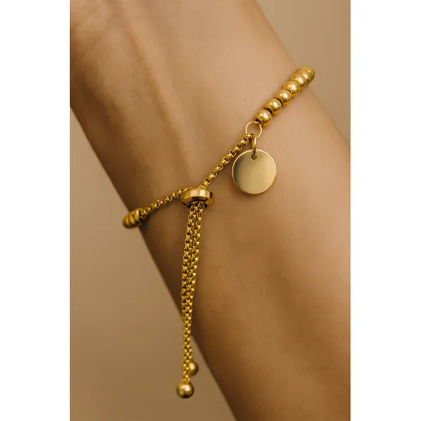 18K_Gold_Plated_Beads_Bracelet_For_Women