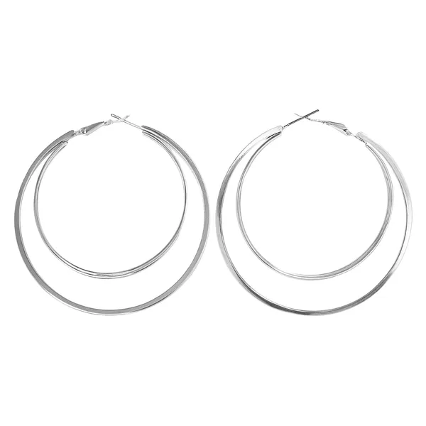 Silver_Orbit_Hoops_With_Rectangle_Profile__For_Women