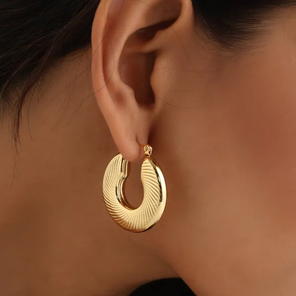18K_Gold_Plated_Dorata_Disc_Premium_Hoops