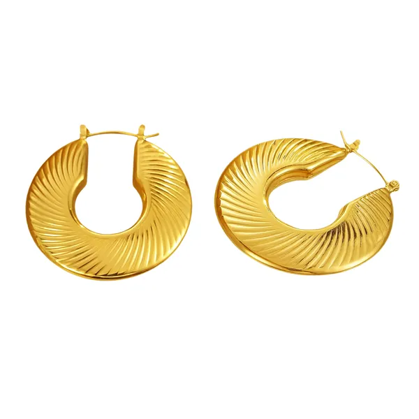 18K_Gold_Plated_Dorata_Disc_Premium_Hoops