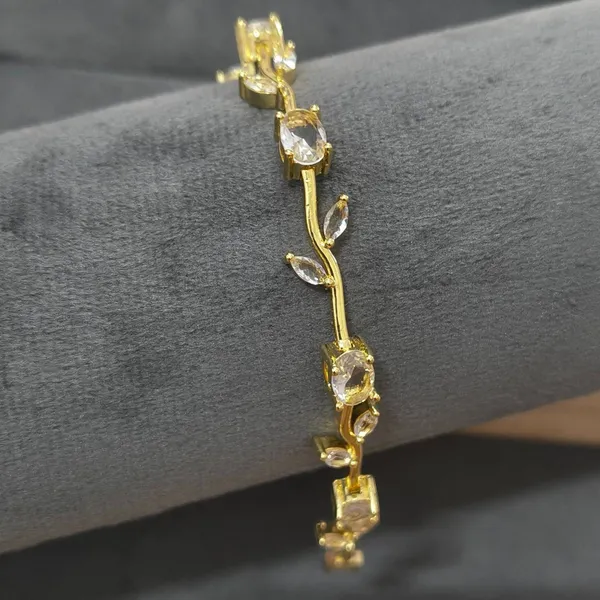 Tulip_Vine_in_Crystal_18K_Gold_Plated_Links_Bracelet