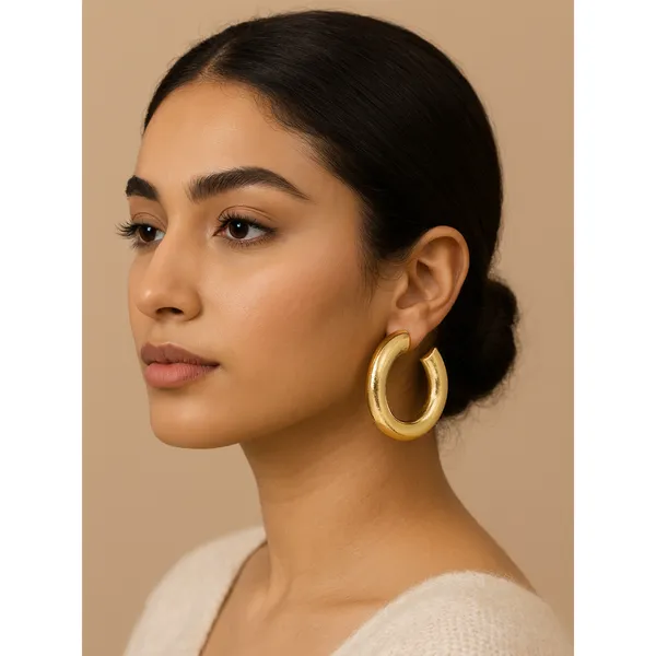 18K_Gold_Plated_Riva_Textured_Statement_Hoops_For_Women