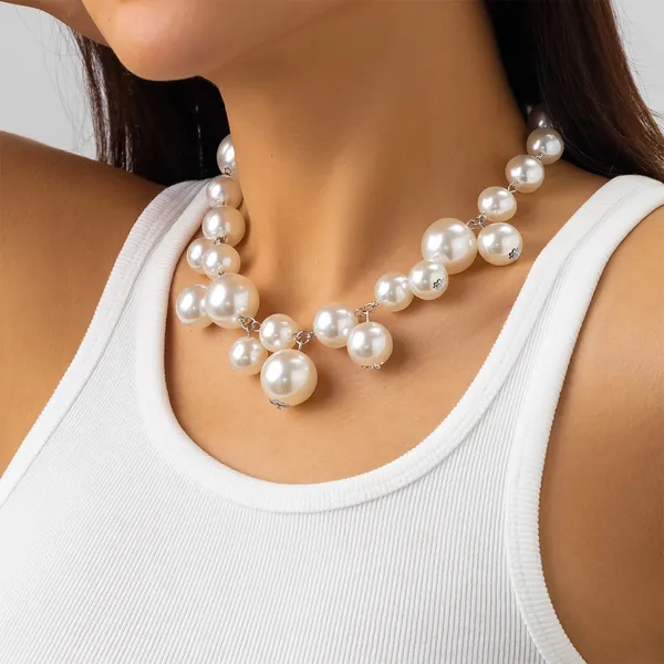 White_Pearl_Mysteria_Pearlush_Statement_Necklace_For_Women