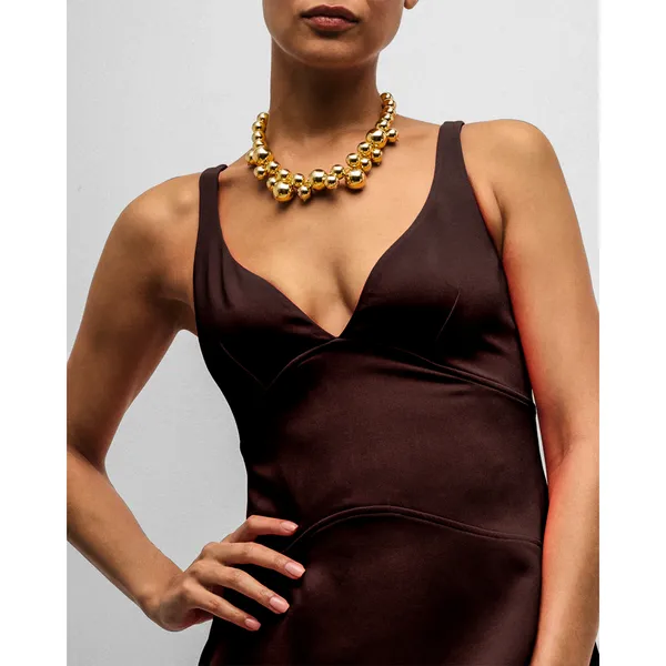 18K_Gold_Plated_Mysteria_Spheres_Statement_Necklace_For_Women