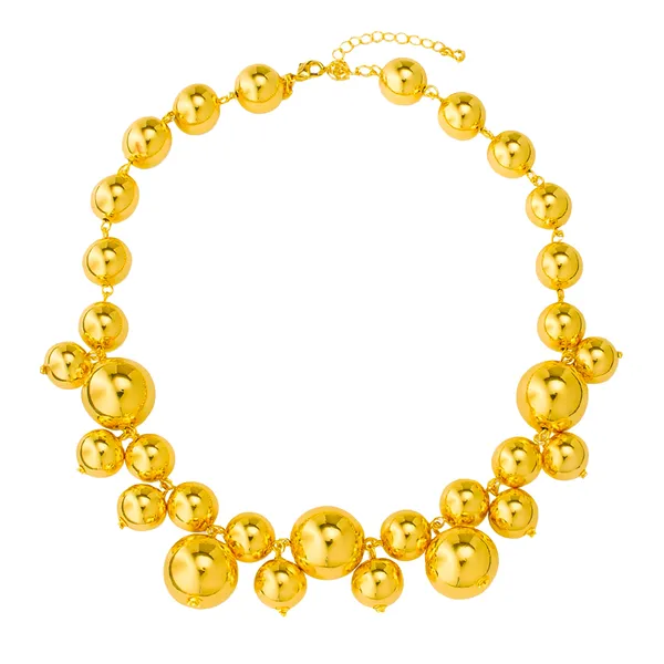 18K_Gold_Plated_Mysteria_Spheres_Statement_Necklace_For_Women