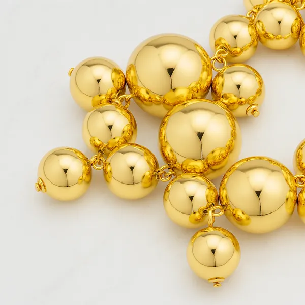 18K_Gold_Plated_Mysteria_Spheres_Statement_Necklace_For_Women