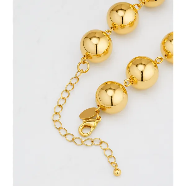 18K_Gold_Plated_Mysteria_Spheres_Statement_Necklace_For_Women