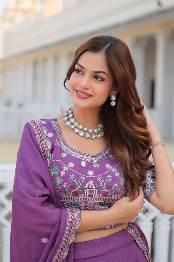 Purple_Digital_Patola_Print_Traditional_Lehenga_Choli_For_Women
