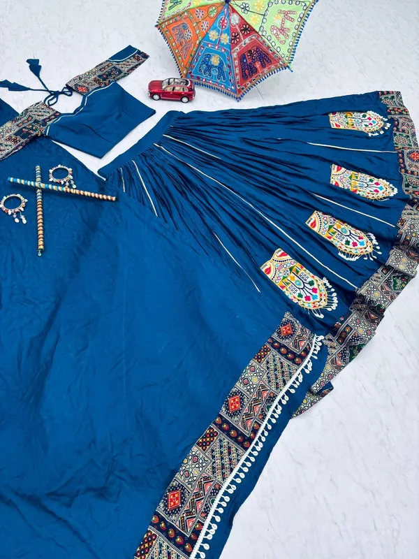 Blue_Digital_Patola_Print_Traditional_Lehenga_Choli_For_Women