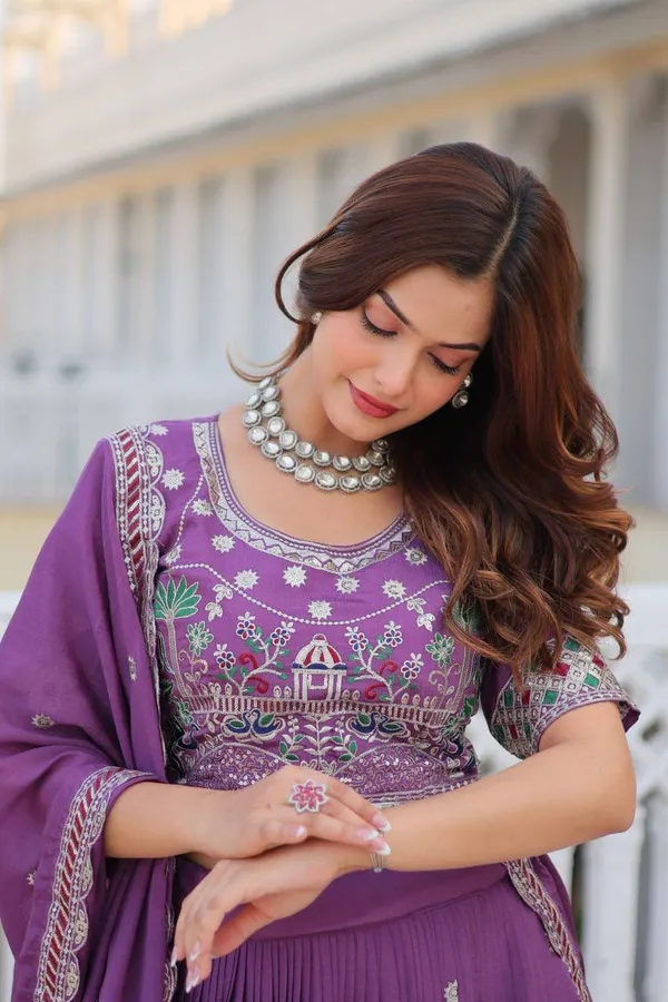 Purple_Digital_Patola_Print_Traditional_Lehenga_Choli_For_Women