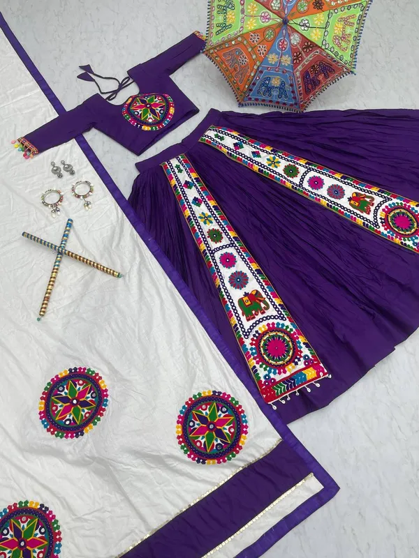 Navy_Blue_Digital_Patola_Print_Traditional_Lehenga_Choli_For_Women
