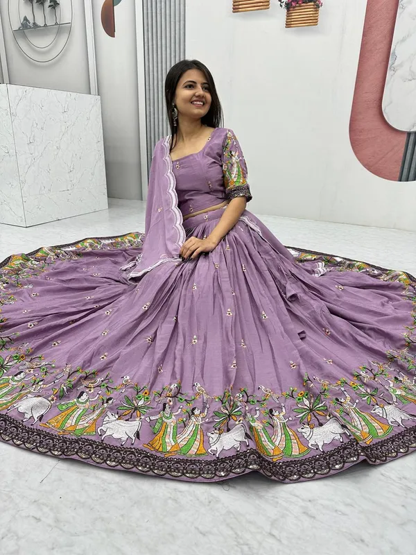Pink_Digital_Patola_Print_Traditional_Lehenga_Choli_For_Women