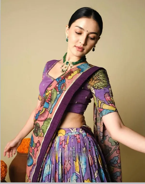 Purple_Digital_Patola_Print_Traditional_Lehenga_Choli_For_Women