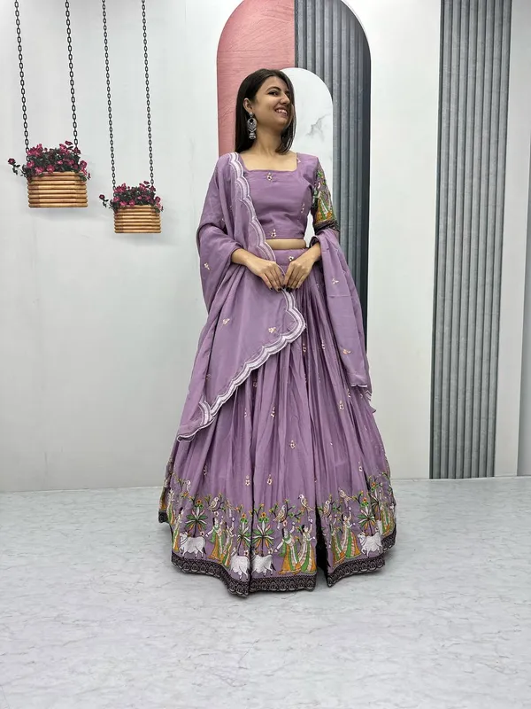 Pink_Digital_Patola_Print_Traditional_Lehenga_Choli_For_Women