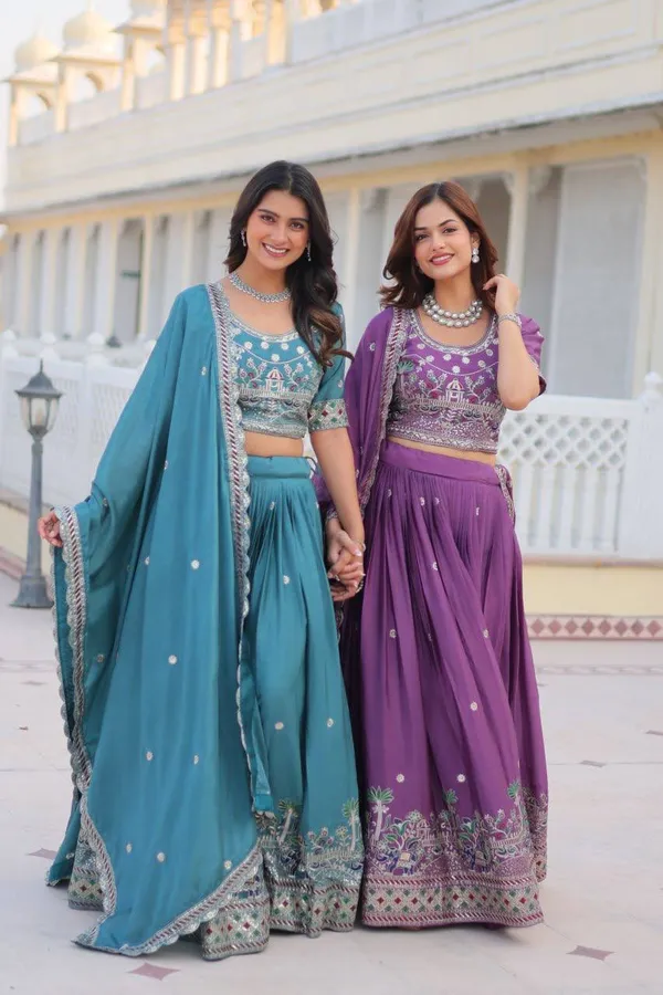 Purple_Digital_Patola_Print_Traditional_Lehenga_Choli_For_Women