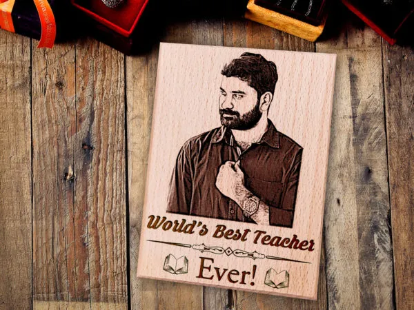 Honey_Brown_Gifts_&_Crafts_For_Personlized/Customized_SteamBeech_Wood_Frame/Photo_Frame_Engraved_Wooden_Plaque_6/4_inch_Frame_For_birthday,_Anniversary,_Raksha_Bandhan,_Best_Wishes