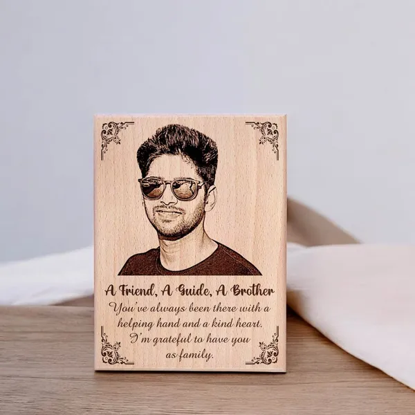 Honey_Brown_Gifts_&_Crafts_Personalized/Customized_Engraved__SteamBeech_Wooden_Plaque_6X4_|_Customized_Wood_Photo_Frame_for_Anniversary,_Birthday,_Rakhi,__Making_Memorys