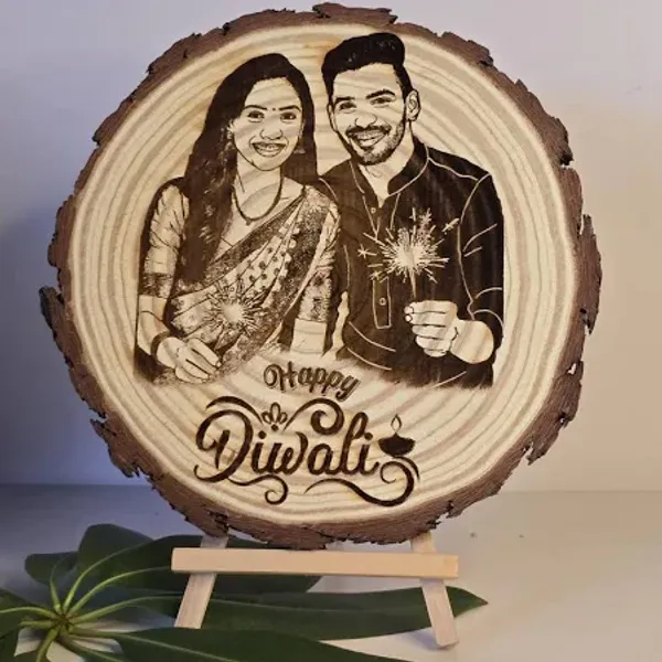 Diwali_Special_Customisable_Wooden_Engraved_Frame_-_Round_Shape