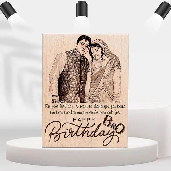 Honey_Brown_Gifts_&_Crafts_For_Personalized/Customized_Gift-_Customized_Engraved_SteamBeech_Wooden_Plaque_6/4_inch_For_Anniversary,_Birthday,_Rakhi,_FathersDay,__&_Any_occasion