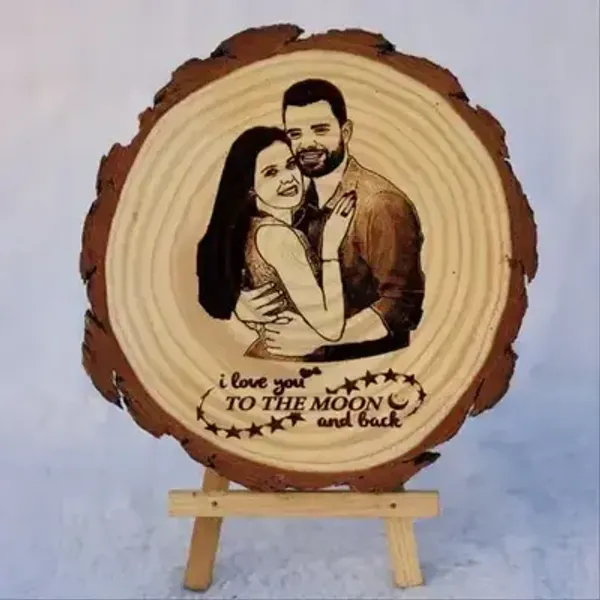 Customized_Engraved_Natural_Wooden_Frame_On_Mango_Wood__-_Round_Shape