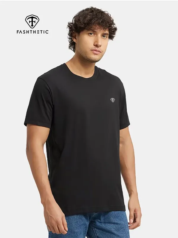 Black_Cotton_Urban_Classic_Round_Neck_T_Shirt_For_Adult