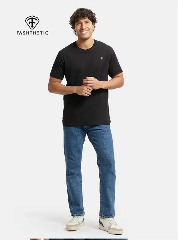 Black_Cotton_Urban_Classic_Round_Neck_T_Shirt_For_Adult