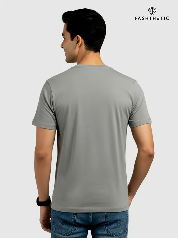 Gray_Cotton_Classic_Everyday_Round_Neck_T_Shirt_For_Adult