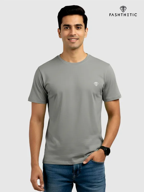 Gray_Cotton_Classic_Everyday_Round_Neck_T_Shirt_For_Adult