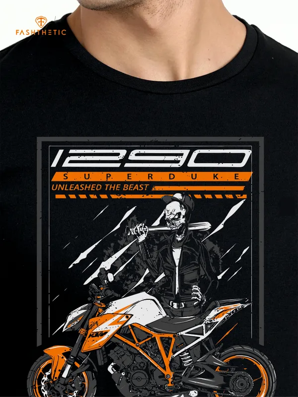 Black_Cotton_Moto_Cross_Ktm_T-Shirt_For_Men