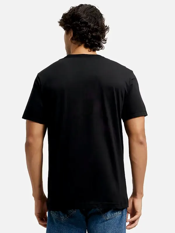 Black_Cotton_Namaste_T_Shirt_For_Adults