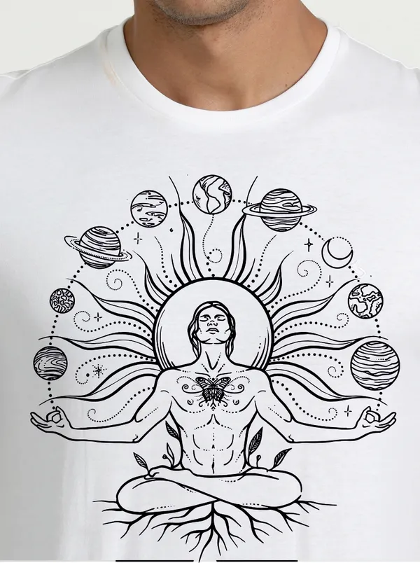 White_Cotton_God_Universe_T_Shirt_For_Adults