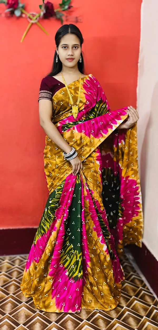 Multicolor_Pure_Cotton_Printed_Saree_For_Women