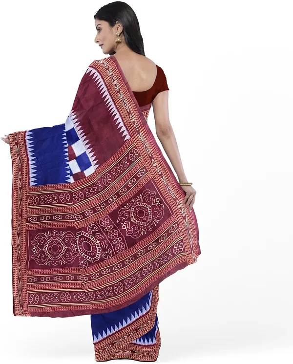 Pure_cotton_Sambalpuri_printed_saree