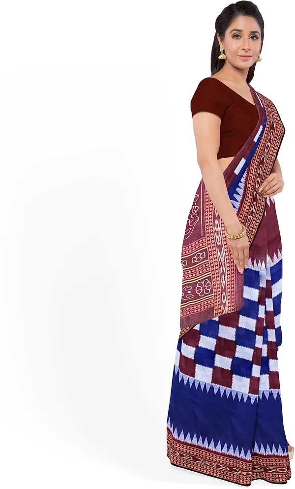Pure_cotton_Sambalpuri_printed_saree