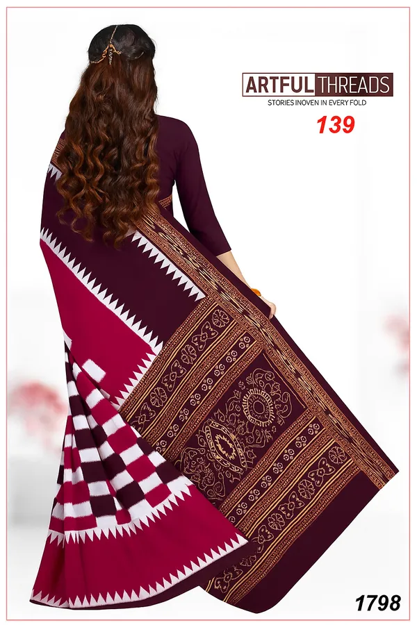 Pink__Pure_Cotton_Sambalpuri_Printed_Saree_Push_Premium_For_Women