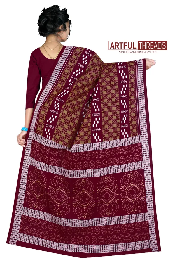 Artful_Threads_Pure_cotton_Sambalpuri_printed_saree