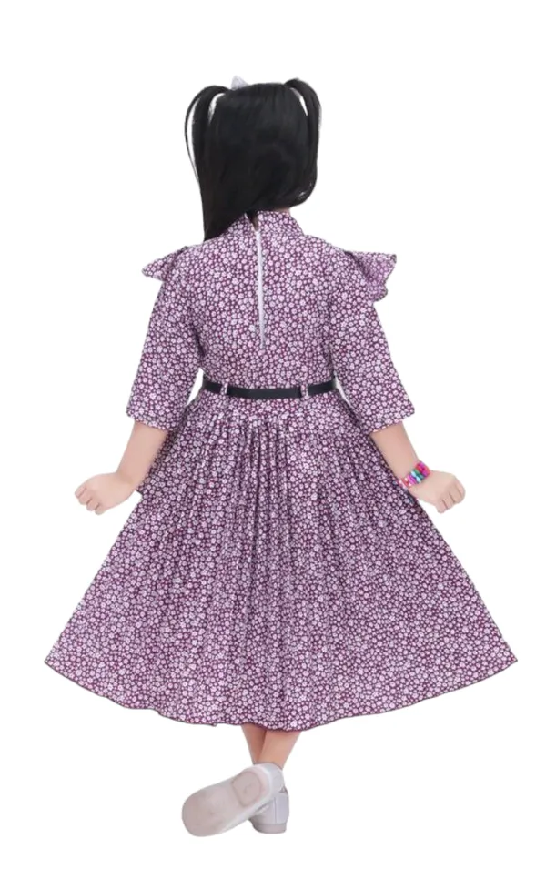 Star_Print_Frock_Purple