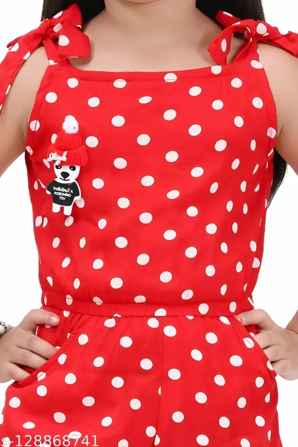 Red_Sleeveless_Premium_Quality_Jumpsuit_For_Girls
