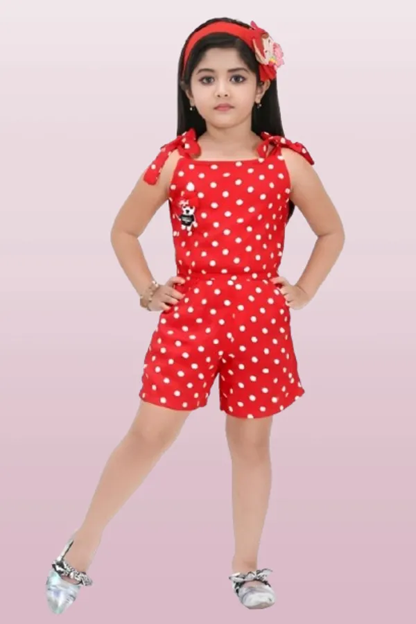 Red_Sleeveless_Premium_Quality_Jumpsuit_For_Girls