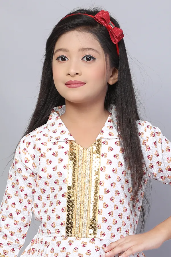 Rayon_Print_frock_Red
