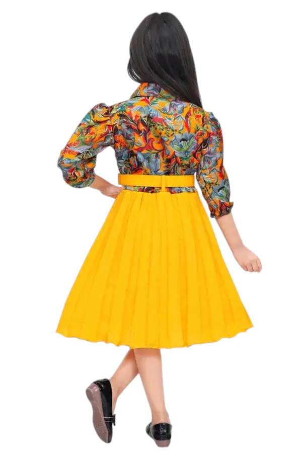 BSY_Rangoli_Print__Yellow_Frock