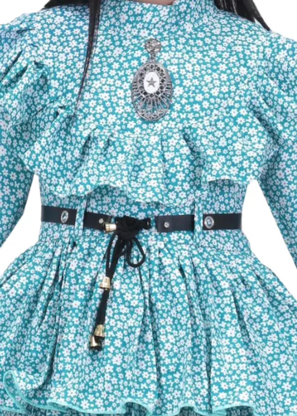 Bsy_Star_Print_Frock_Firoja