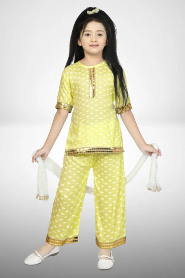 Yellow_golden_lace_churidar