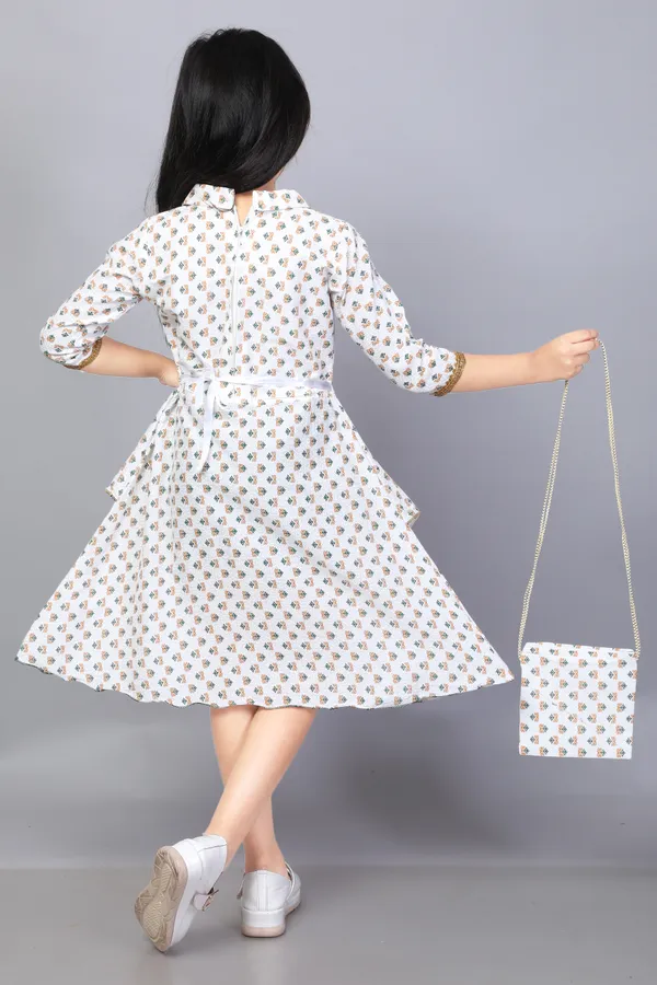 Rayon_Print_frock_Green