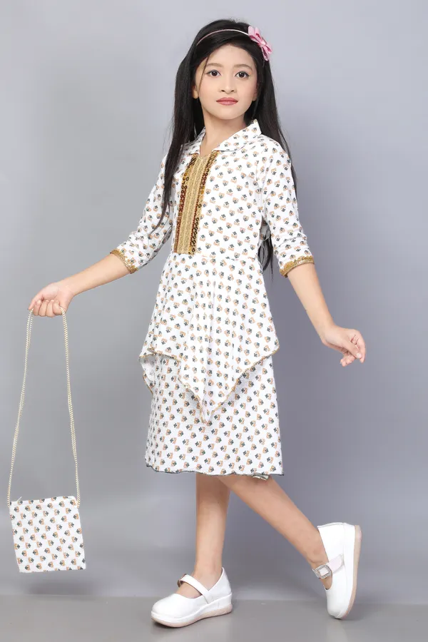 Rayon_Print_frock_Green