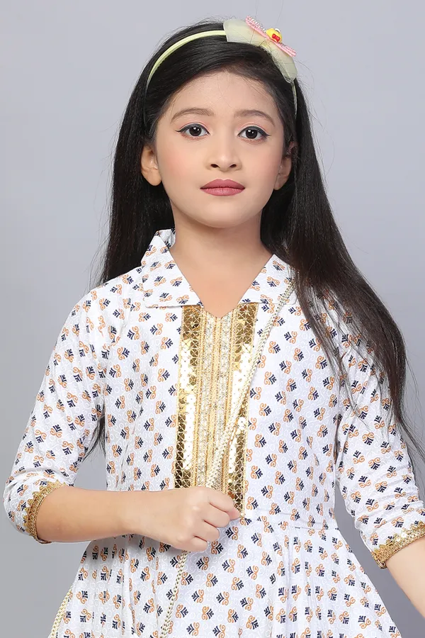 Rayon_Print_frock_Navy_blue