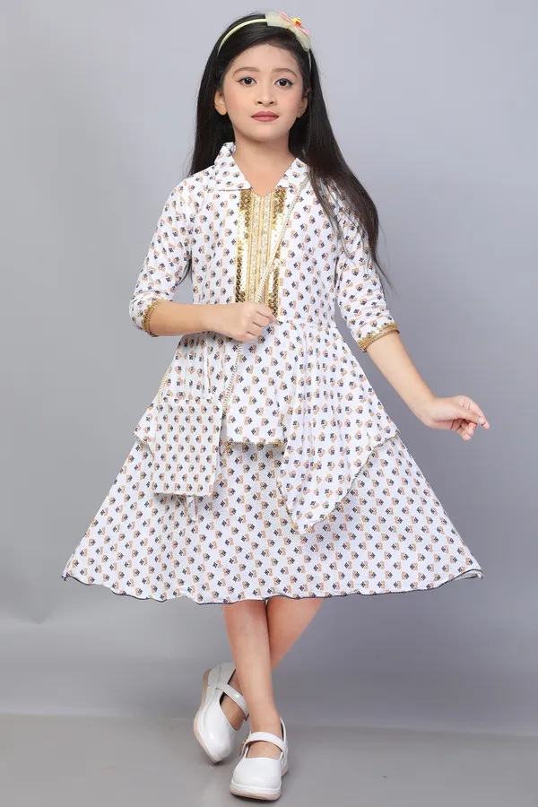 Rayon_Print_frock_Navy_blue