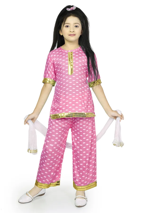 Pink_golden_lace_churidar